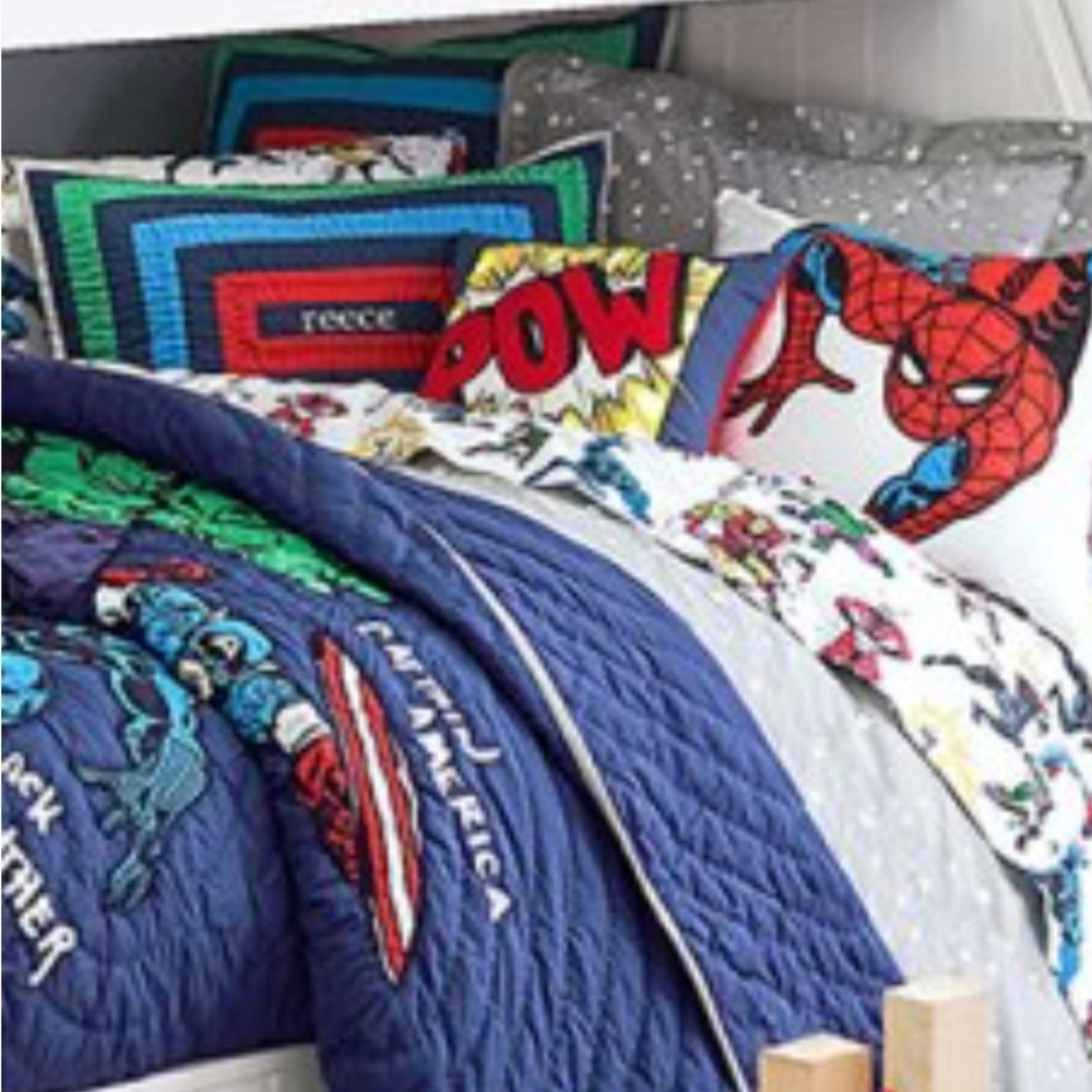 Superhero quilt